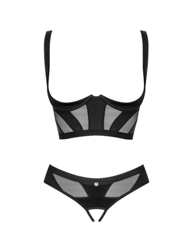 OBSESSIVE - ENSEMBLE CHIC AMORIA 2 PIÈCES CUPLESS XL/XXL