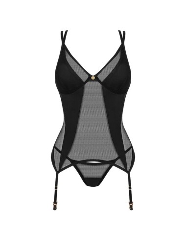 OBSESSIVE - CORSET & STRING NESARI XL/XXL