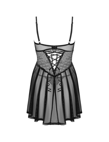 OBSESSIVE - ENSEMBLE CHEMERIS BADYDOLL & THONG XL/XXL