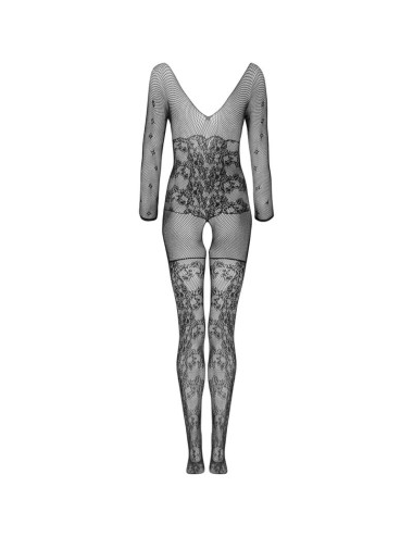 LIVCO CORSETTI FASHION - BODYSTOCKING CELDON SANS CROTCHLESS NOIR TAILLE UNIQUE