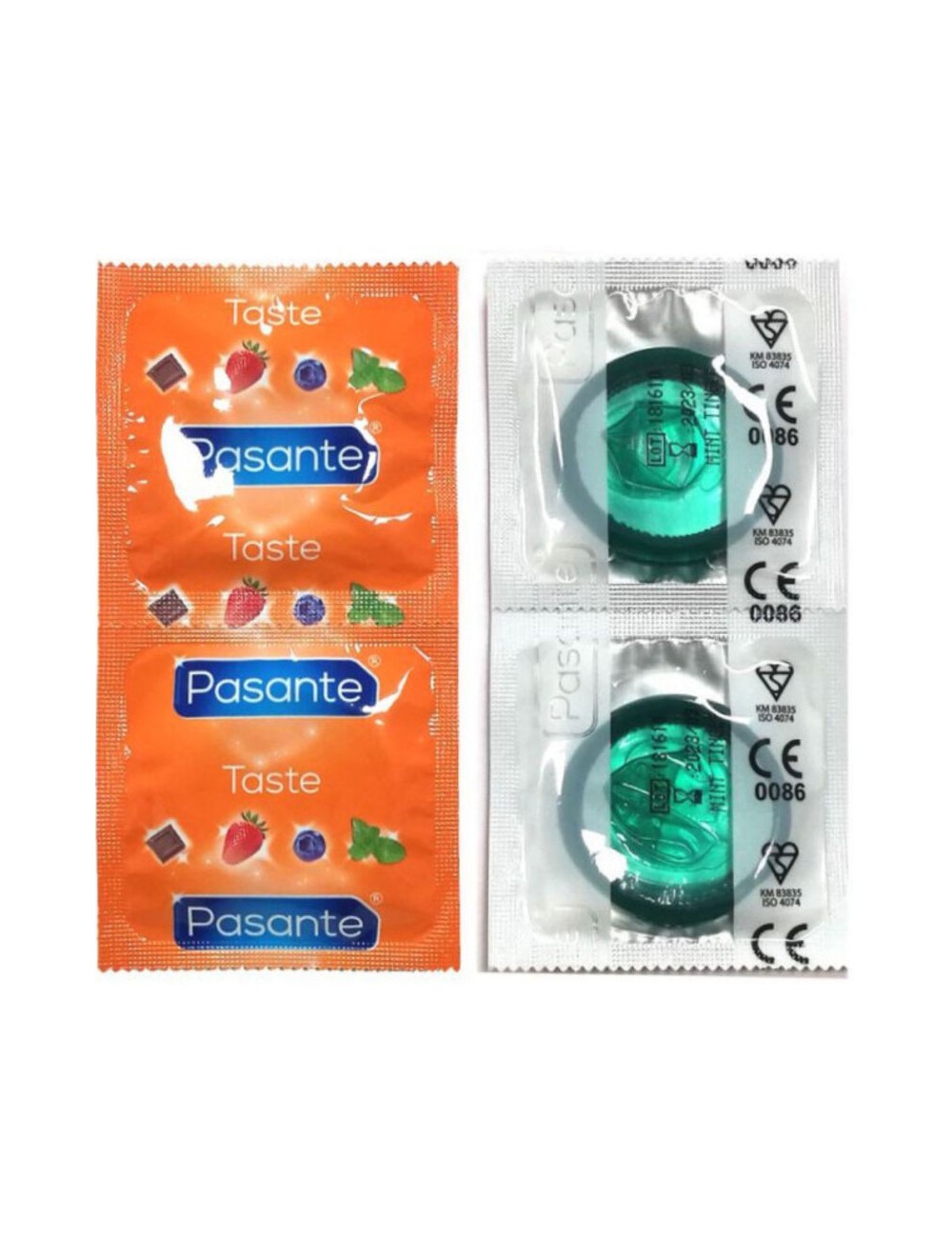 PASANTE - PRÉSERVATIFS SAVEUR MENTHE SAC 144 UNITÉS PASANTE - PRÉSERVATIFS SAVEUR MENTHE SAC 144 UNITÉS