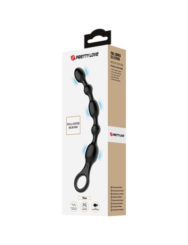 PRETTY LOVE - BALLES ANAL VAN 10 VIBRATIONS RECHARGEABLES EN SILICONE