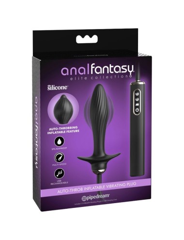 ANAL FANTASY ELITE COLLECTION - PLUG GONFLABLE ET VIBRATEUR AUTO-THROB