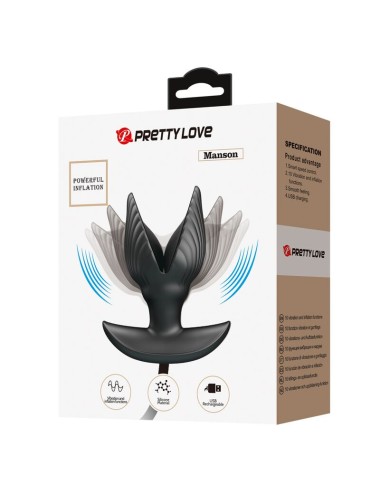 PRETTY LOVE - PLUG ANAL GONFLABLE & RECHARGEABLE