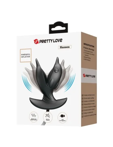 PRETTY LOVE - PLUG ANAL DELFIN GONFLABLE & RECHARGEABLE