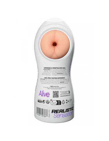 ALIVE - MASTURBATEUR ANAL MASCULIN MAXI FLEX TAILLE L