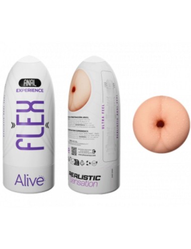 ALIVE - MASTURBATEUR ANAL FLEX MÂLE TAILLE M