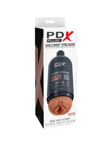 PDX PLUS - MASTURBATEUR STROKER CONCEPTION DE BOUTEILLE DISCRÈTE MILK ME HONEY CANDY SHAMPOOING
