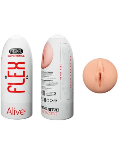 ALIVE - MASTURBADEUR MASCULIN FLEX VAGINAL TAILLE M