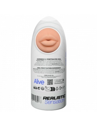 ALIVE - MASTURBATEUR MÂLE FLEX ORAL TAILLE M