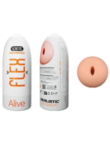 ALIVE - MASTURBADEUR MÂLE FLEX GÉNÉRIQUE TAILLE M