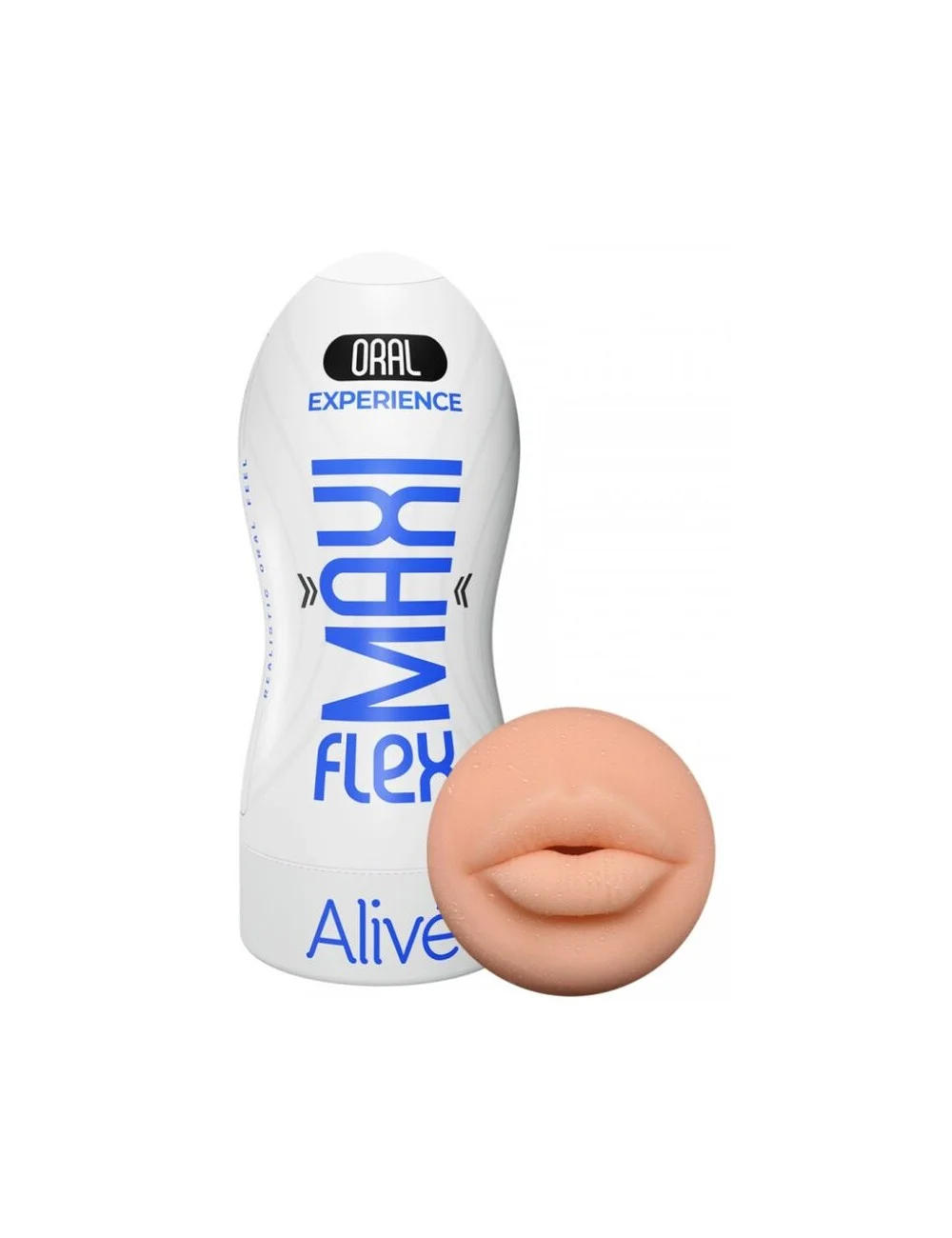 ALIVE - MASTURBADEUR MÂLE MAXI FLEX TAILLE ORAL L ALIVE - MASTURBADEUR MÂLE MAXI FLEX TAILLE ORAL L