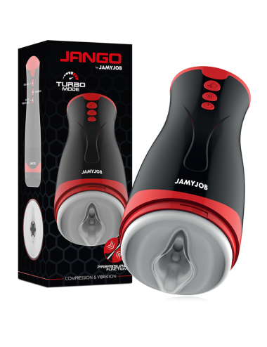 JAMYJOB - MASTURBATEUR  COMPRESSION ET VIBRATION JANGO