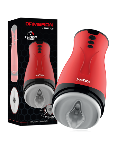 JAMYJOB - MASTURBATEUR  ASPIRATION ET VIBRATION DAMERON