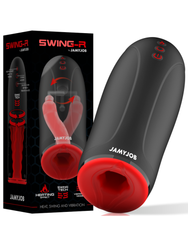 JAMYJOB - MASTURBATEUR  EFFET CHAUFFANT SWING-R