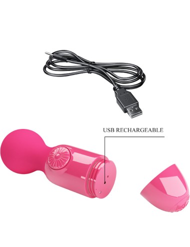 PRETTY LOVE - MINI MASSEUR PERSONNEL MAGENTA