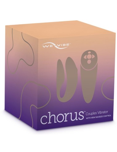 WE-VIBE - VIBRATEUR CHORUS POUR COUPLES AVEC CONTRÔLE DE SQUEEZE LILAS