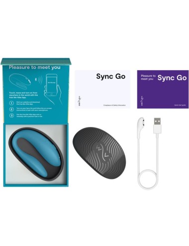 WE-VIBE - SYNC GO DOUBLE STIMULATEUR TURQUOISE