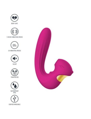 XOCOON - STIMULATEUR CELESTIAL LOVE VIBE FUCHSIA