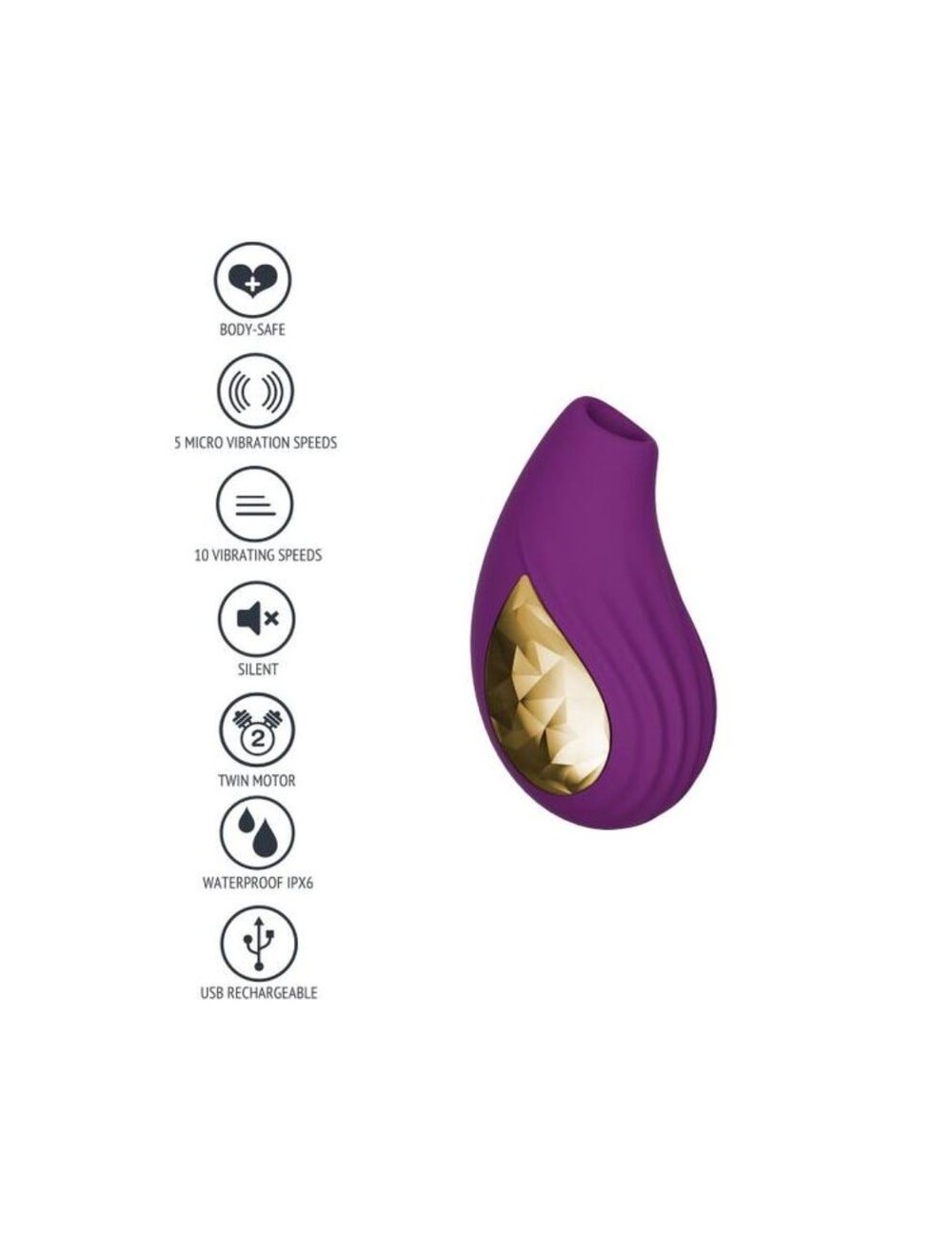 XOCOON - STIMULATEUR D''AMOUR DIVINE VIOLET XOCOON - STIMULATEUR D''AMOUR DIVINE VIOLET