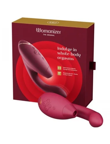 WOMANIZER - DUO 2 STIMULATEUR BORDEAUX