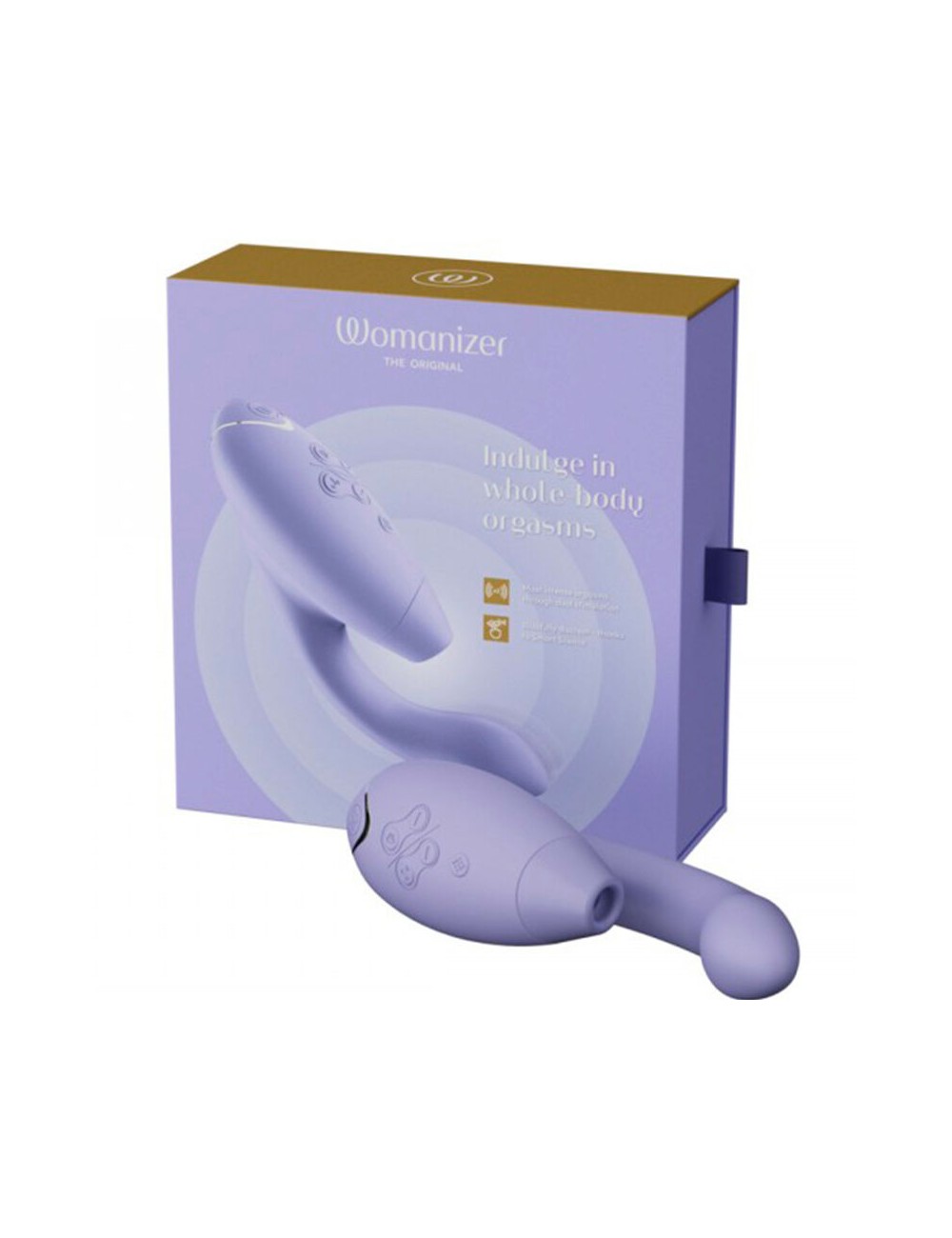 WOMANIZER - DUO 2 STIMULATEUR LILAS
