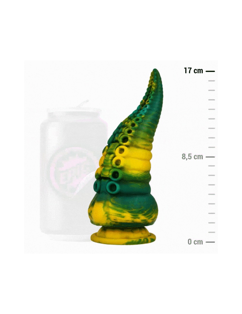 EPIC - GODE TENTACLE VERT CETUS PETITE TAILLE EPIC - GODE TENTACLE VERT CETUS PETITE TAILLE