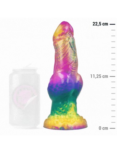 EPIC - GODE IRIS AVEC TESTICULES ARC-EN-CIEL DE PLAISIR