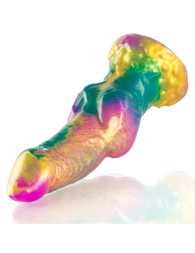EPIC - GODE IRIS AVEC TESTICULES ARC-EN-CIEL DE PLAISIR