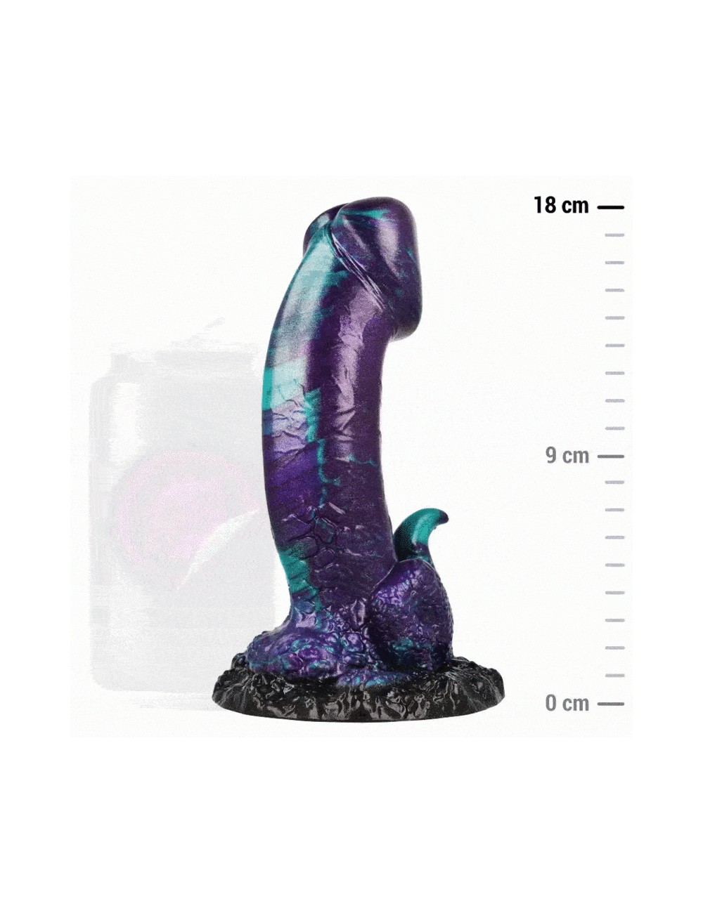 EPIC - GODE BASILIC DOUBLE PLAISIR ÉCAILLEUX PETITE TAILLE EPIC - GODE BASILIC DOUBLE PLAISIR ÉCAILLEUX PETITE TAILLE