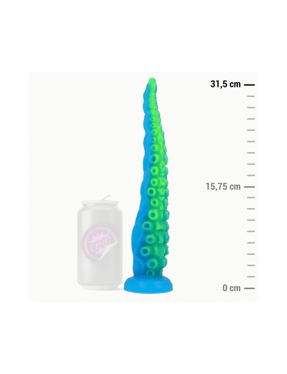 EPIC - GODE TENTACLE MINCE FLUORESCENT SCYLLA GRANDE TAILLE EPIC - GODE TENTACLE MINCE FLUORESCENT SCYLLA GRANDE TAILLE