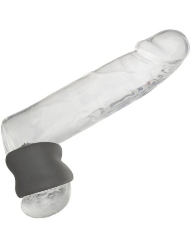 CALIFORNIA EXOTICS - ALPHA ANNEAU DÉTIREMENT DU SCROTUM NOIR