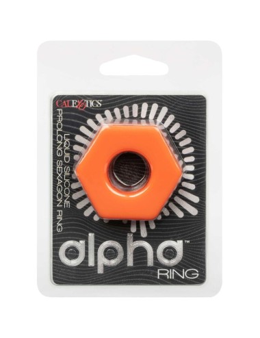 CALIFORNIA EXOTICS - ALPHA BAGUE PROLONG SEXAGON ORANGE