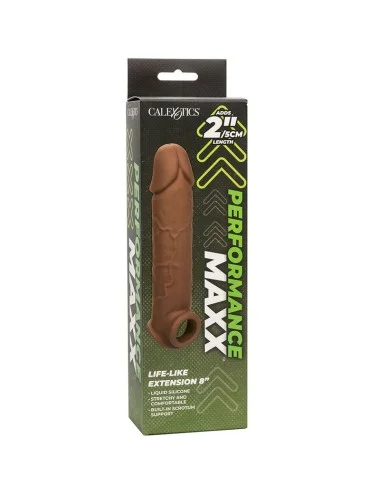 CALIFORNIA EXOTICS - EXTENSION PERFORMANCE MAXX LIFE-LIKE 8 PEAU MARRON