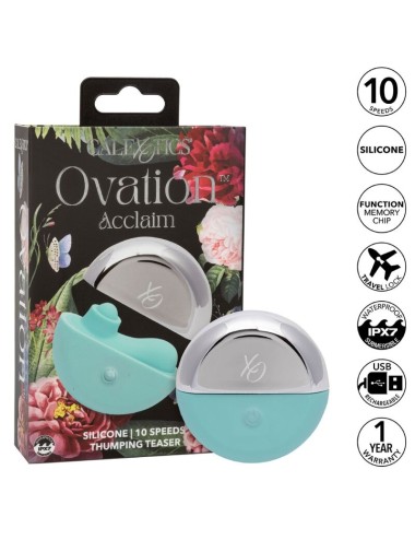 CALIFORNIA EXOTICS - OVATION STIMULATEUR ACCLAIM AQUA GREEN