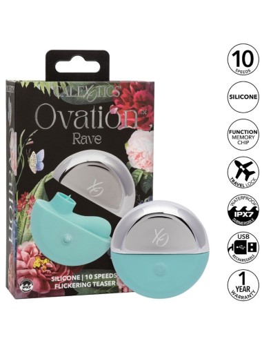 CALIFORNIA EXOTICS - OVATION STIMULATEUR RAVE VERT AQUA