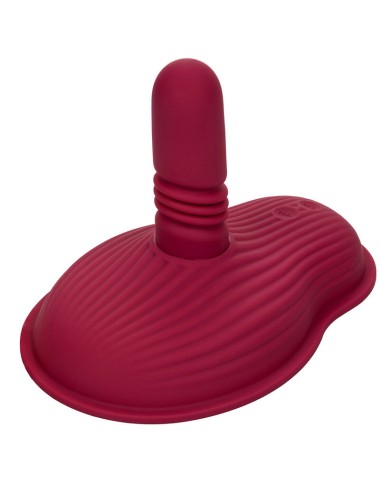 CALIFORNIA EXOTICS - RIDER MASSAGER DOUBLE MOTEUR TÉLÉCOMMANDE ROUGE