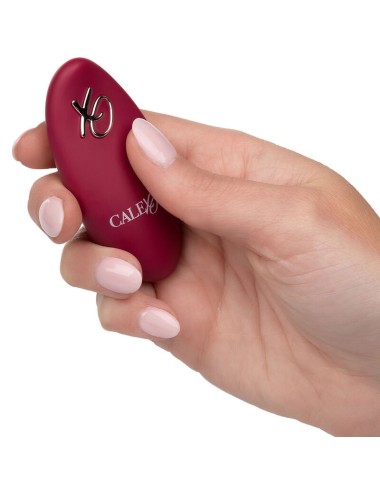 CALIFORNIA EXOTICS - RIDER MASSAGER DOUBLE MOTEUR TÉLÉCOMMANDE ROUGE