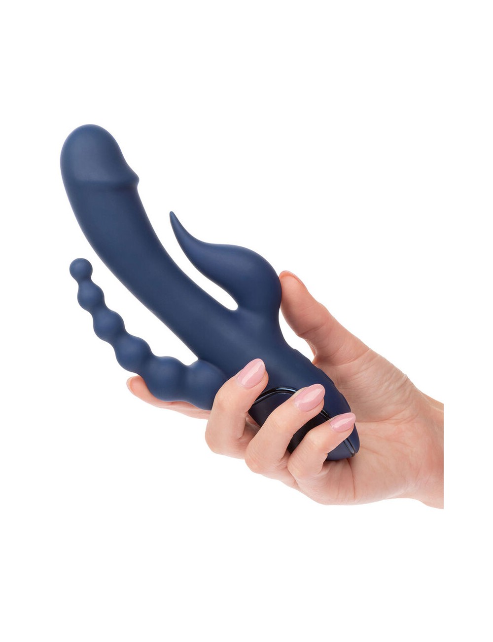 CALIFORNIA EXOTICS - VIBRATEUR TRIPLE ORGASME BLEU