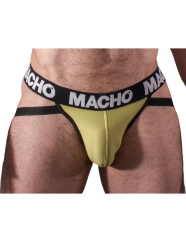 MACHO - MX25A JOCK LYCRA JAUNE S