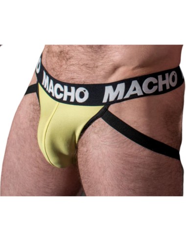 MACHO - MX25A JOCK LYCRA JAUNE S