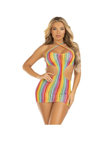 LEG AVENUE - ROBE MULTICOLORE