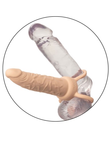 CALIFORNIA EXOTICS - PERFORMANCE MAXX RECHARGEABLE DOUBLE PÉNÉTRATEUR PEAU CLAIRE