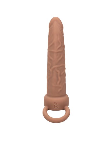 CALIFORNIA EXOTICS - PERFORMANCE MAXX RECHARGEABLE DOUBLE PÉNÉTRATEUR PEAU BRUN