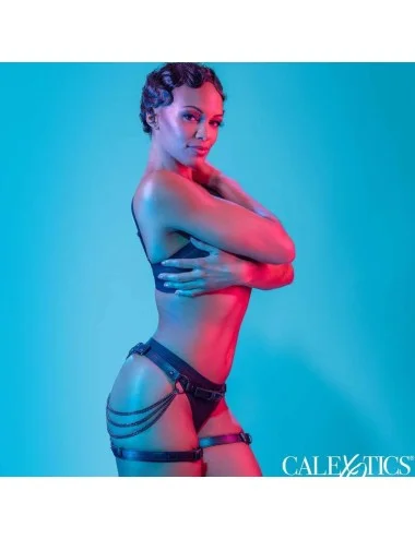 CALIFORNIA EXOTICS - EUPHORIA HARNAIS DE CUISSES MULTI CHAÎNES
