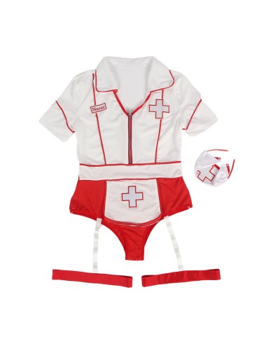SUBBLIME - COSTUME D'INFIRMIÈRE CORPS SEXY S/M