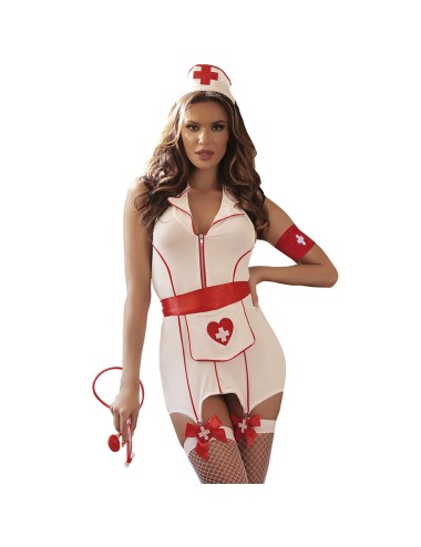 SUBBLIME - ROBE DE COSTUME D'INFIRMIÈRE SEXY S/M