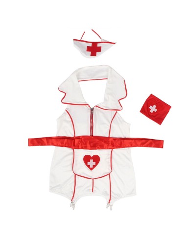 SUBBLIME - ROBE DE COSTUME D'INFIRMIÈRE SEXY L/XL