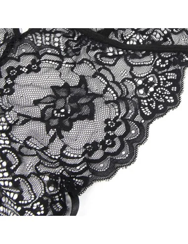SUBBLIME - COSTUME DE POLICE CORPS EN DENTELLE NOIR S/M