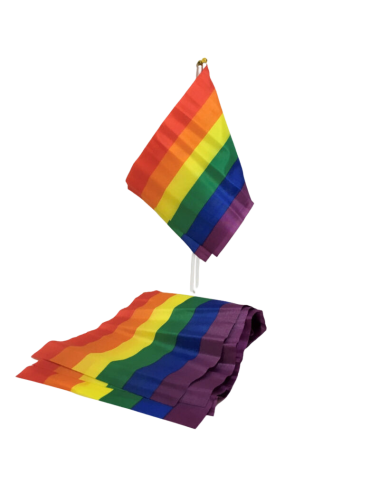 FIERTÉ - DRAPEAU LGBT PETIT DRAPEAU BANNIÈRE